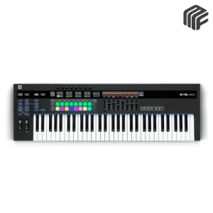 novation 61SL MKIII: لوحة مفاتيح 61 مفتاحاً والمركز الشامل للاستوديو الهجين