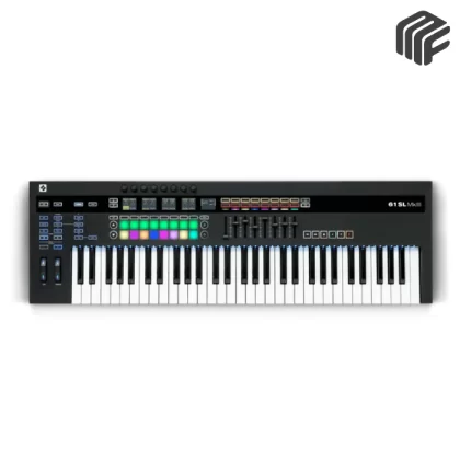novation 61SL MKIII: لوحة مفاتيح 61 مفتاحاً والمركز الشامل للاستوديو الهجين