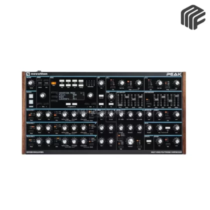 novation PEAK: سينثيسايزر هجين ثماني الأصوات مع فلاتر تناظرية