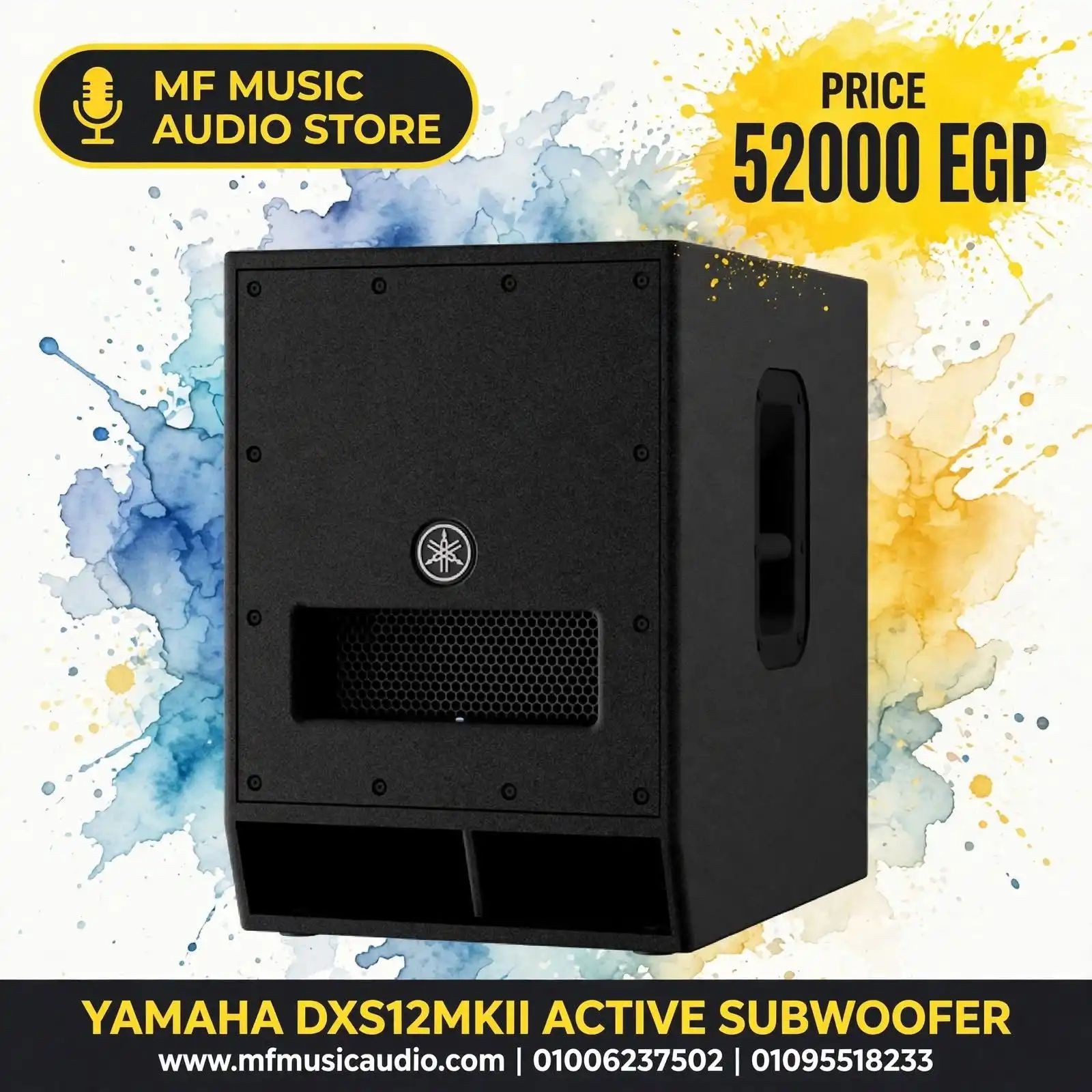 Yamaha DXS12MKII Powered Speaker Live Setup