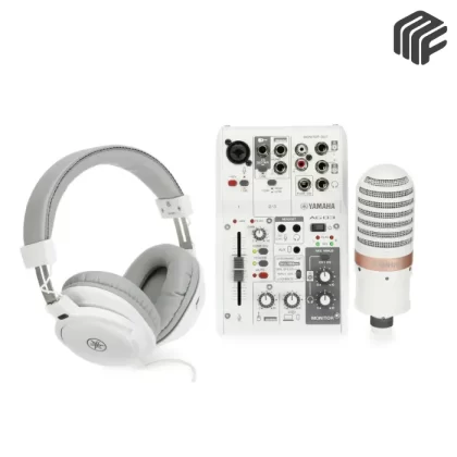 Yamaha AG03MK2 W LSPK White Pack USB Mixing Console & Streaming Set