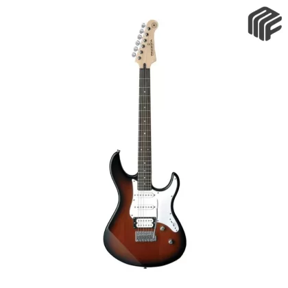 Yamaha PACIFICA112V Old Violin Sunburst Electric Guitar Front View