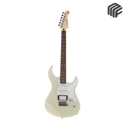 Yamaha PACIFICA112V Vintage White Electric Guitar Front View