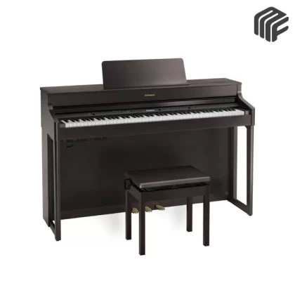 Roland HP702-DR Digital Piano مع KSH704 2DR Stand – بيانو رقمي احترافي من MF Music Audio Store