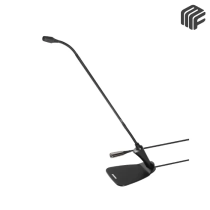 صورة مايك CVG18D مكتبي مؤتمرات Shure مع رقبة الوزة والقاعدة