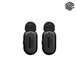 نظام Shure MoveMic Two MV-TWO-Z6 ميكروفونين لاسلكيين للهاتف مع حافظة شحن