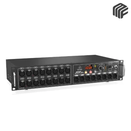 Behringer S16 Digital Stage Box with 16 MIDAS Inputs and 8 XLR Outputs via AES50 Networking