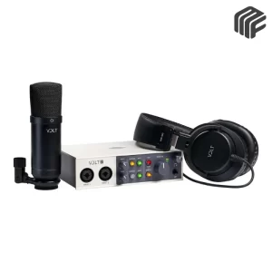 حزمة التسجيل الاحترافية Universal Audio Volt 2 Studio Pack - MF Music Egypt