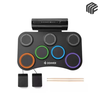 طقم طبول إلكترونية قابلة للطي Donner DED-20 - MF Music Egypt