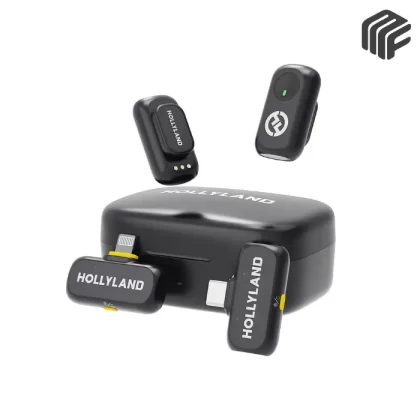 Hollyland Lark A1 Combo wireless microphone system – ميكروفون لاسلكي مزدوج للموبايل والكاميرا
