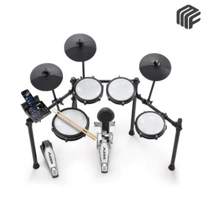 طقم Alesis Nitro Max الإلكتروني الكامل مع وحدة التحكم وبادز Mesh