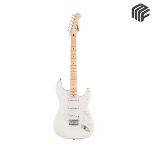 جيتار كهربائي لون أبيض موديل Squier Sonic Stratocaster HT بتصميم ستراتوكاستر وجسر ثابت - متوفر لدى MF Music Egypt