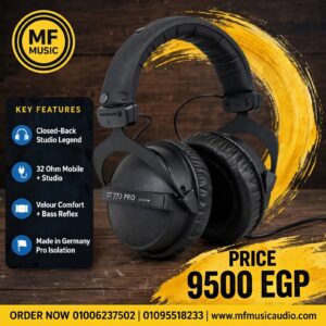 BEYERDYNAMIC DT 770 PRO 32 OHM | سماعة استوديو مغلقة للموبيل والأجهزة المحمولة