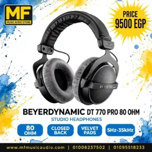 BEYERDYNAMIC DT 770 PRO 80 OHM - متوفر لدى MF Music Egypt