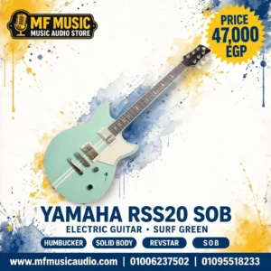 جيتار كهربائي yamaha rss20 Revstar Standard بلون Swift Blue / Surf Green وجسم مفرغ مع بيك أب Alnico V - متوفر لدى MF Music Egypt